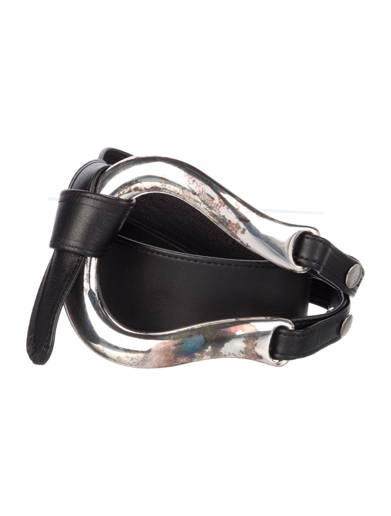 Tiffany & Co. Wide Leather Belt