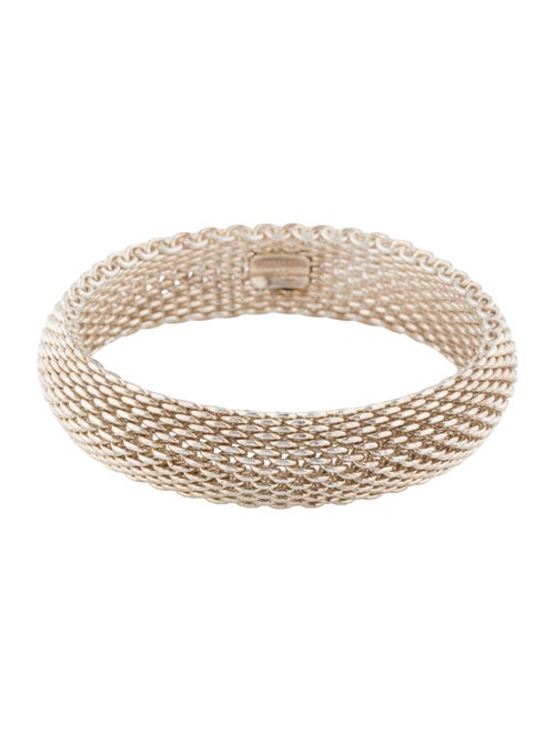 Tiffany & Co. Somerset Mesh Bangle Bracelet