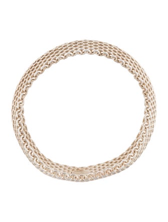 Tiffany & Co. Somerset Mesh Bangle Bracelet