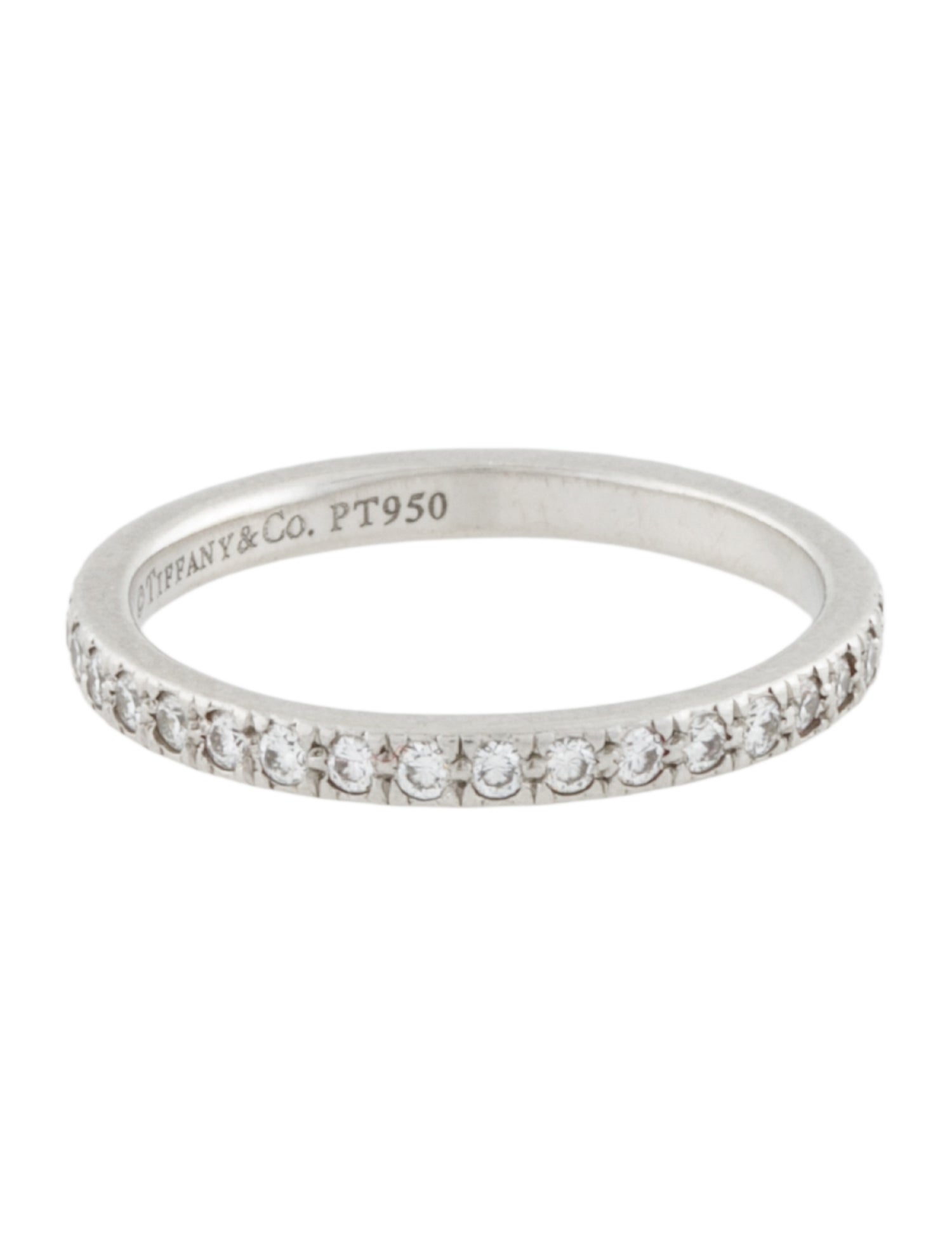 Tiffany & Co. Platinum Diamond Eternity Band
