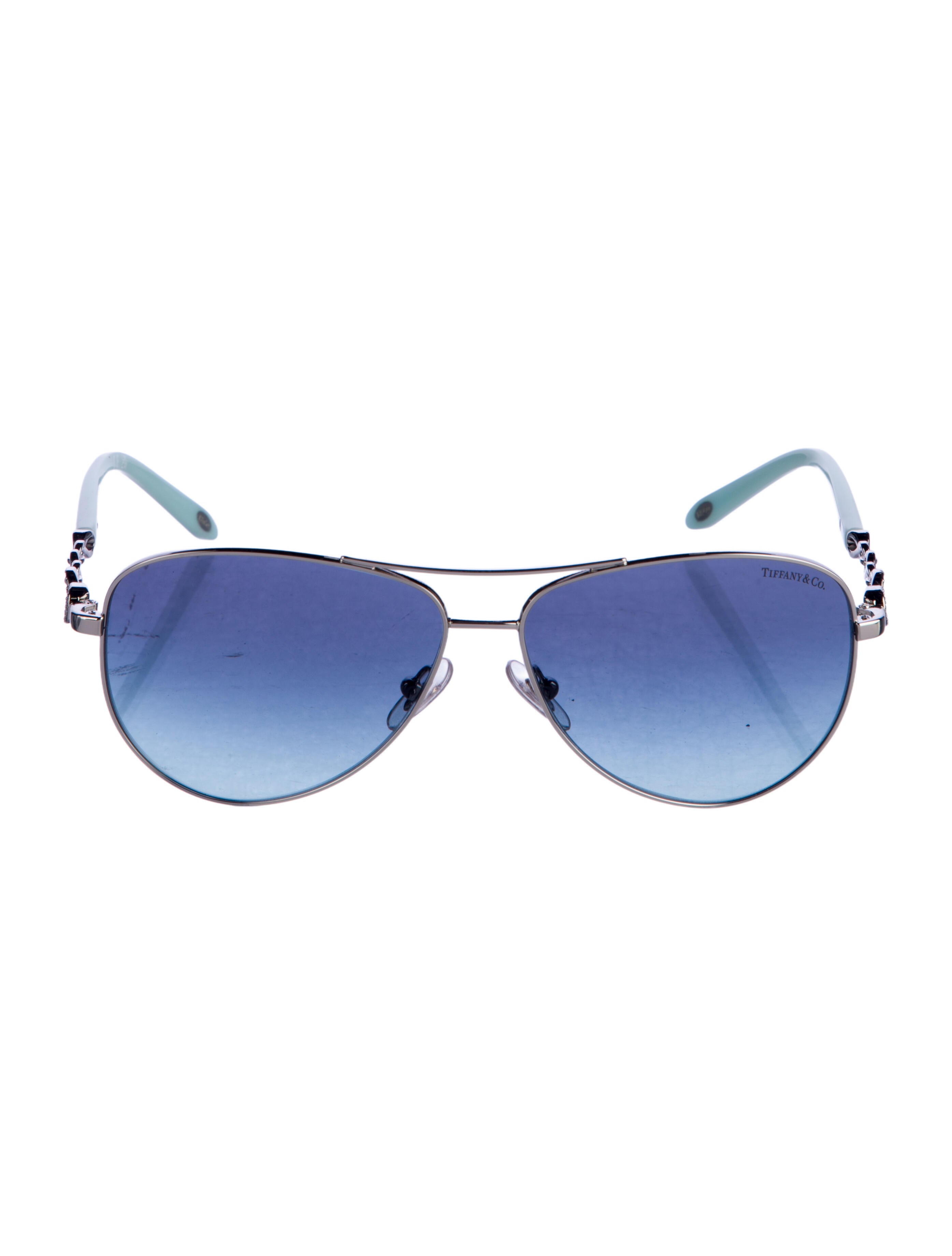 Tiffany & Co. Aviator Tinted Sunglasses