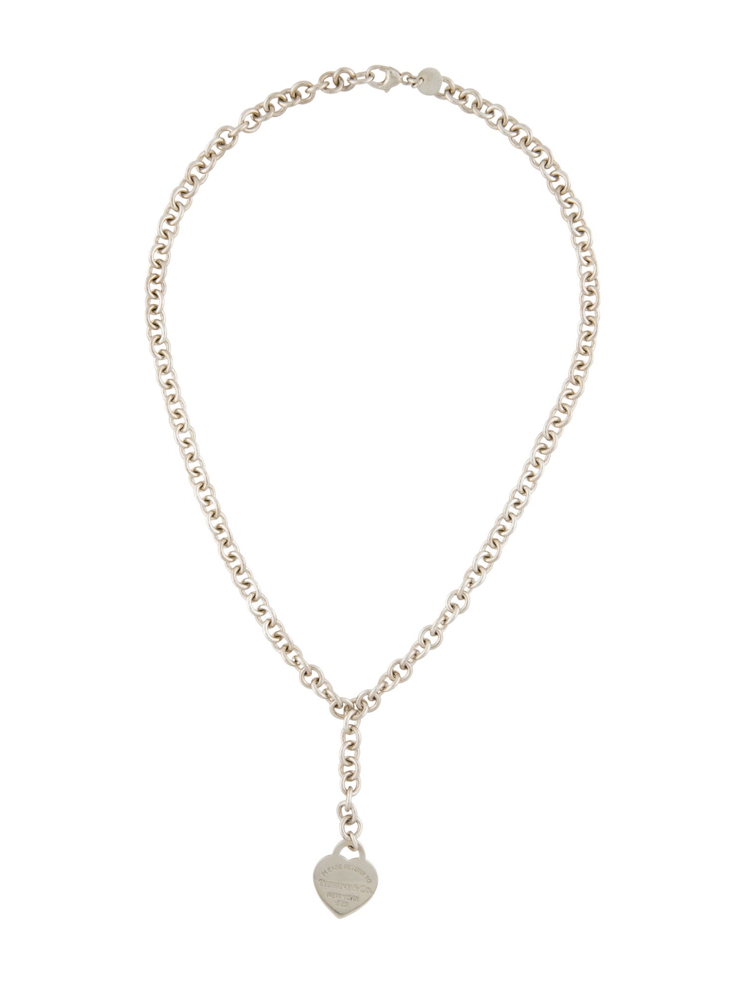 Tiffany & Co. Heart Tag Lavalier Necklace