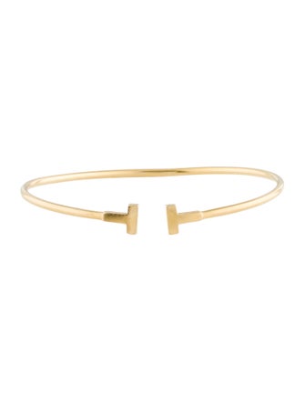 Tiffany & Co. T Narrow Wire Cuff Bracelet