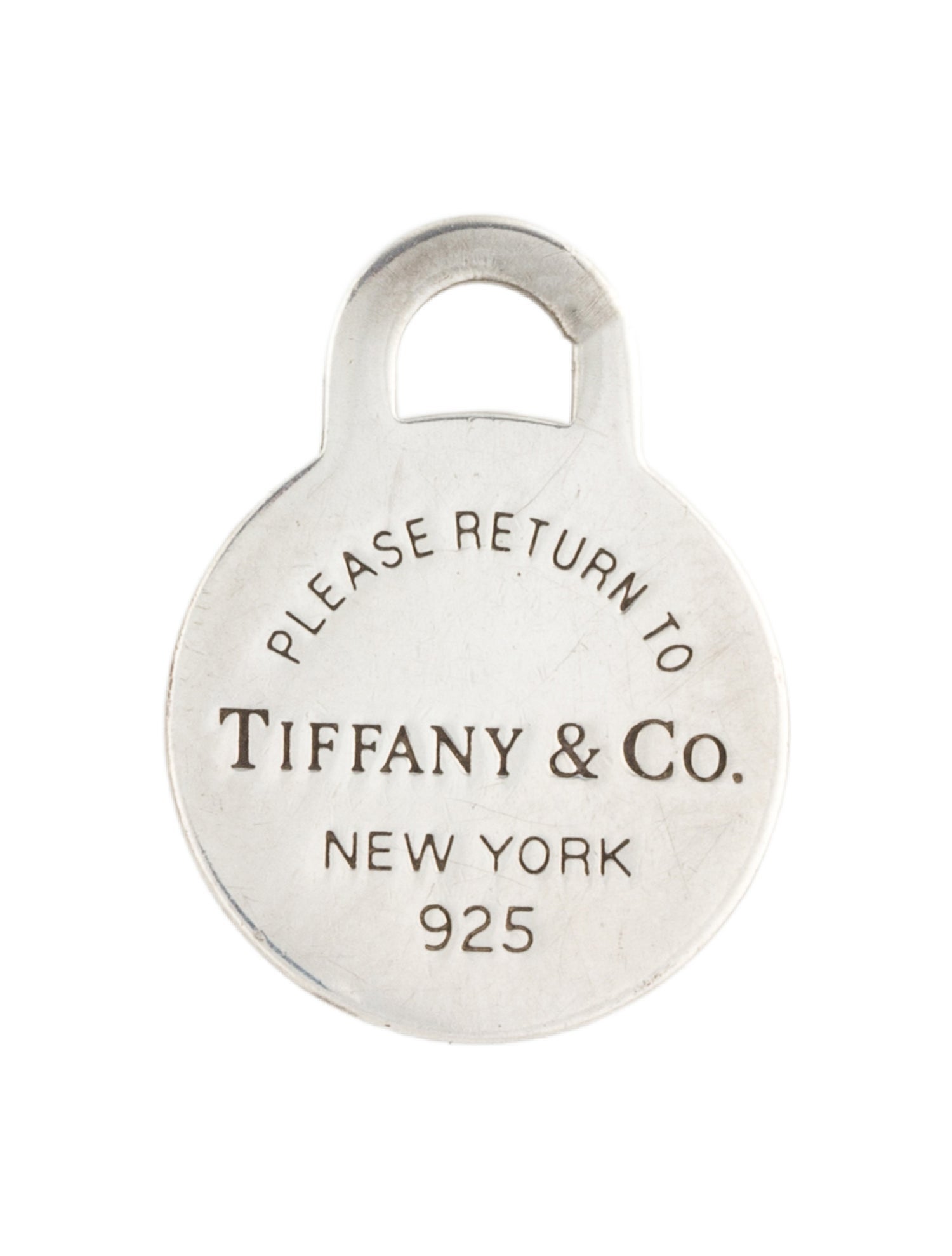 Tiffany & Co. Round Tag Charm