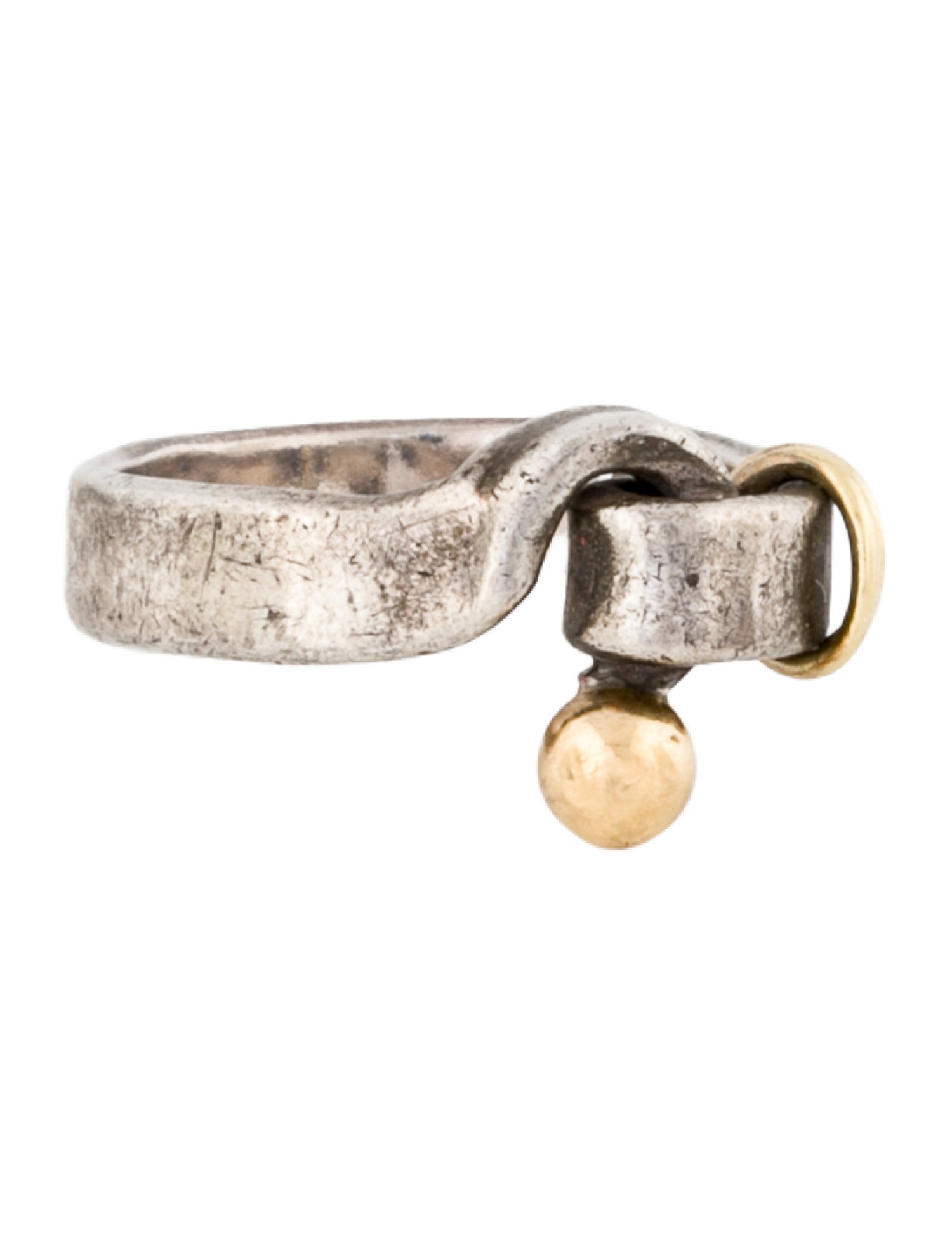 Tiffany & Co. Vintage Two-Tone Hook & Eye Band