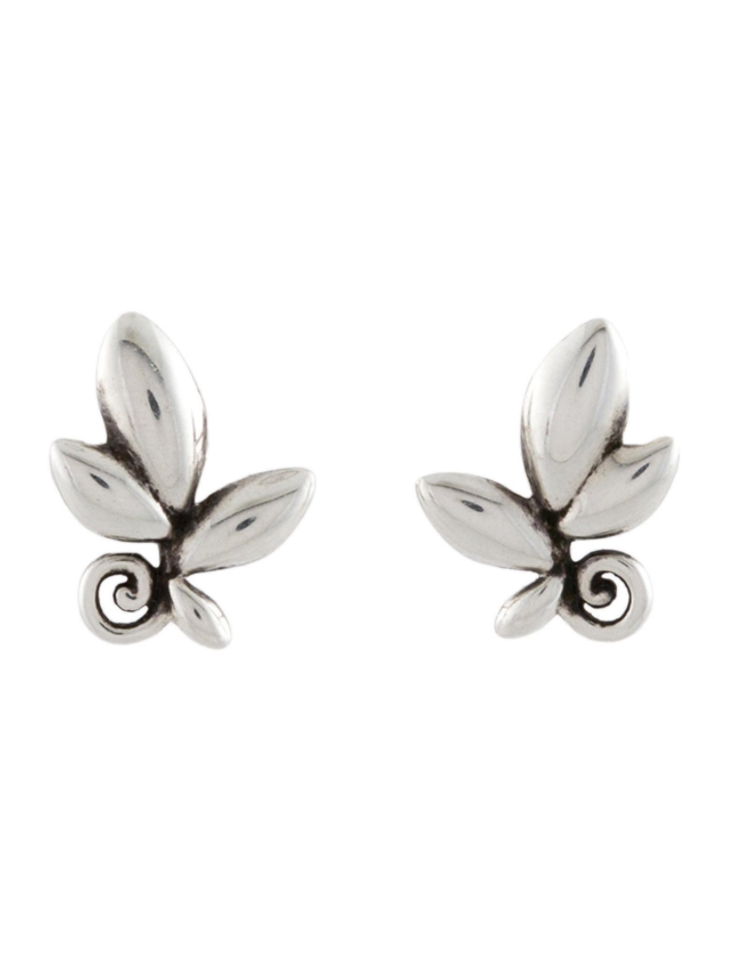 Tiffany & Co. Olive Leaf Stud Earrings