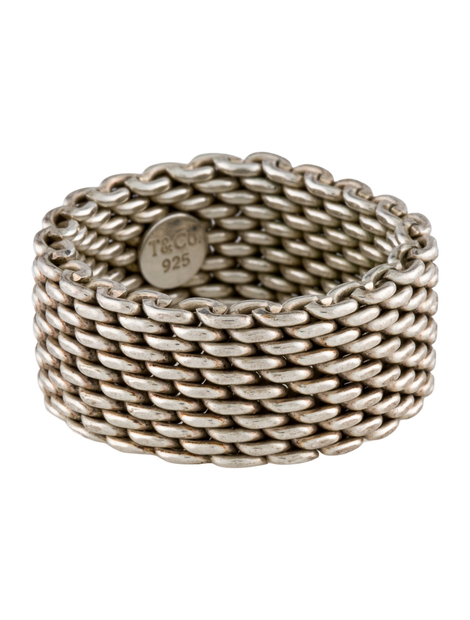 Tiffany & Co. Somerset Mesh Ring