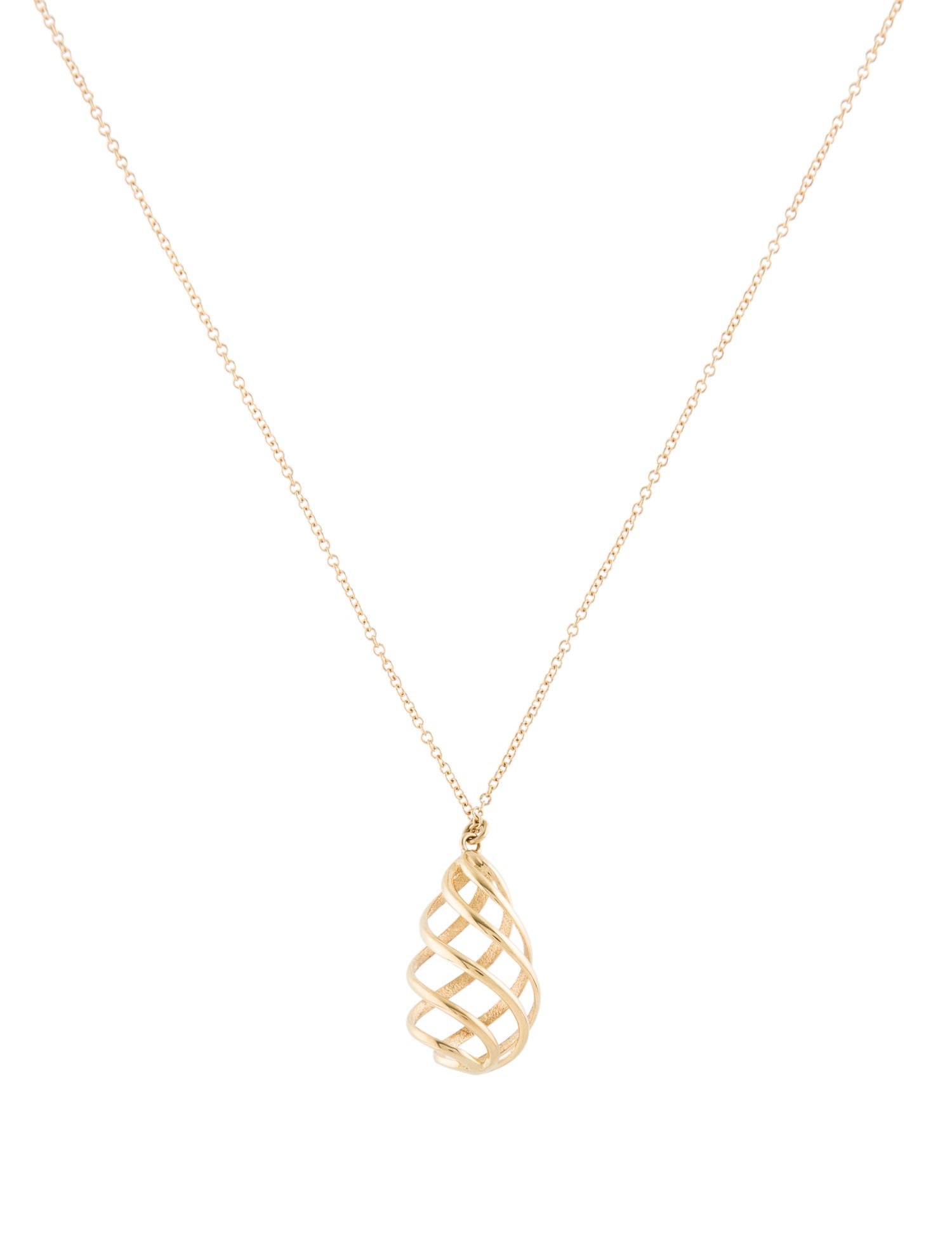 Tiffany & Co. 18K Venezia Luce Pendant Necklace