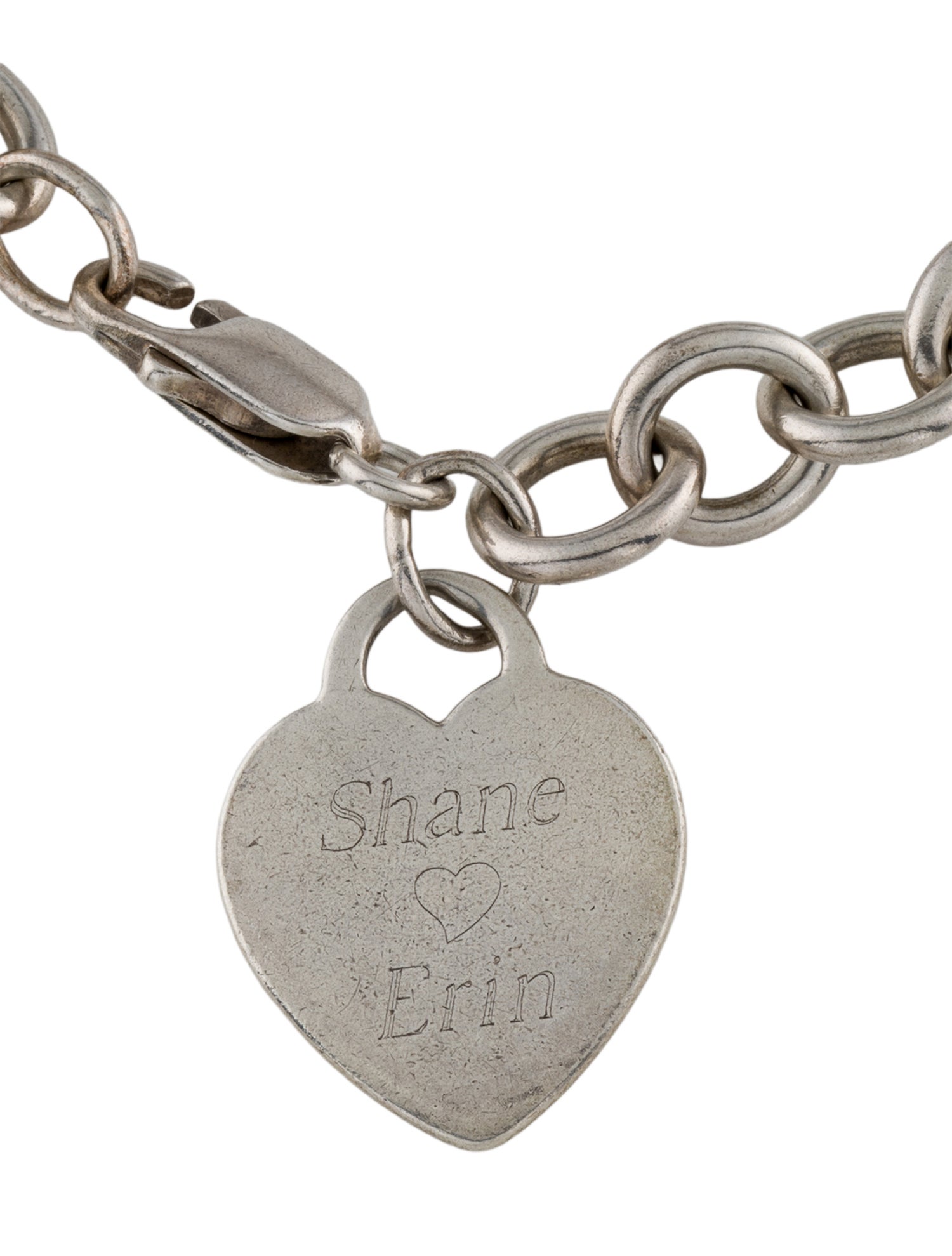 Tiffany & Co. Heart Tag Charm Bracelet