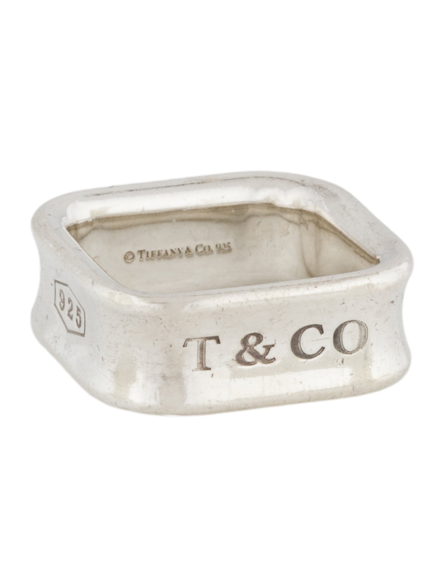 Tiffany & Co. 1837 Square Band Ring