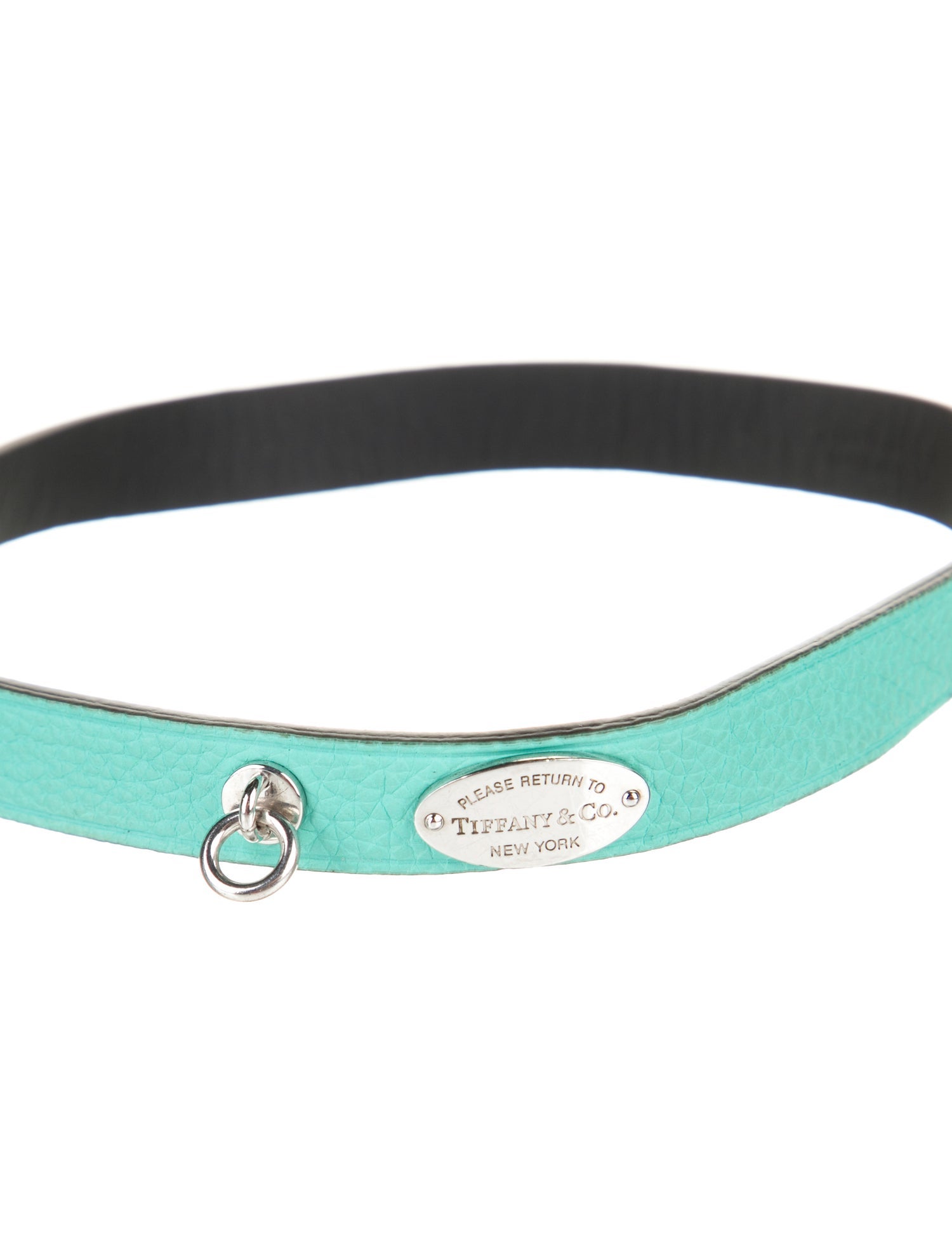 Tiffany & Co. Leather Dog Collar