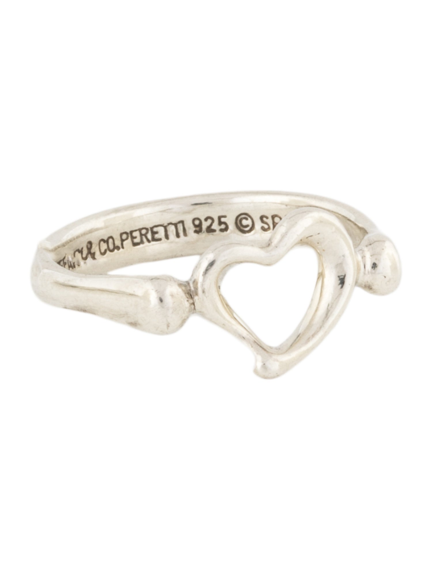Tiffany & Co. Open Heart Ring