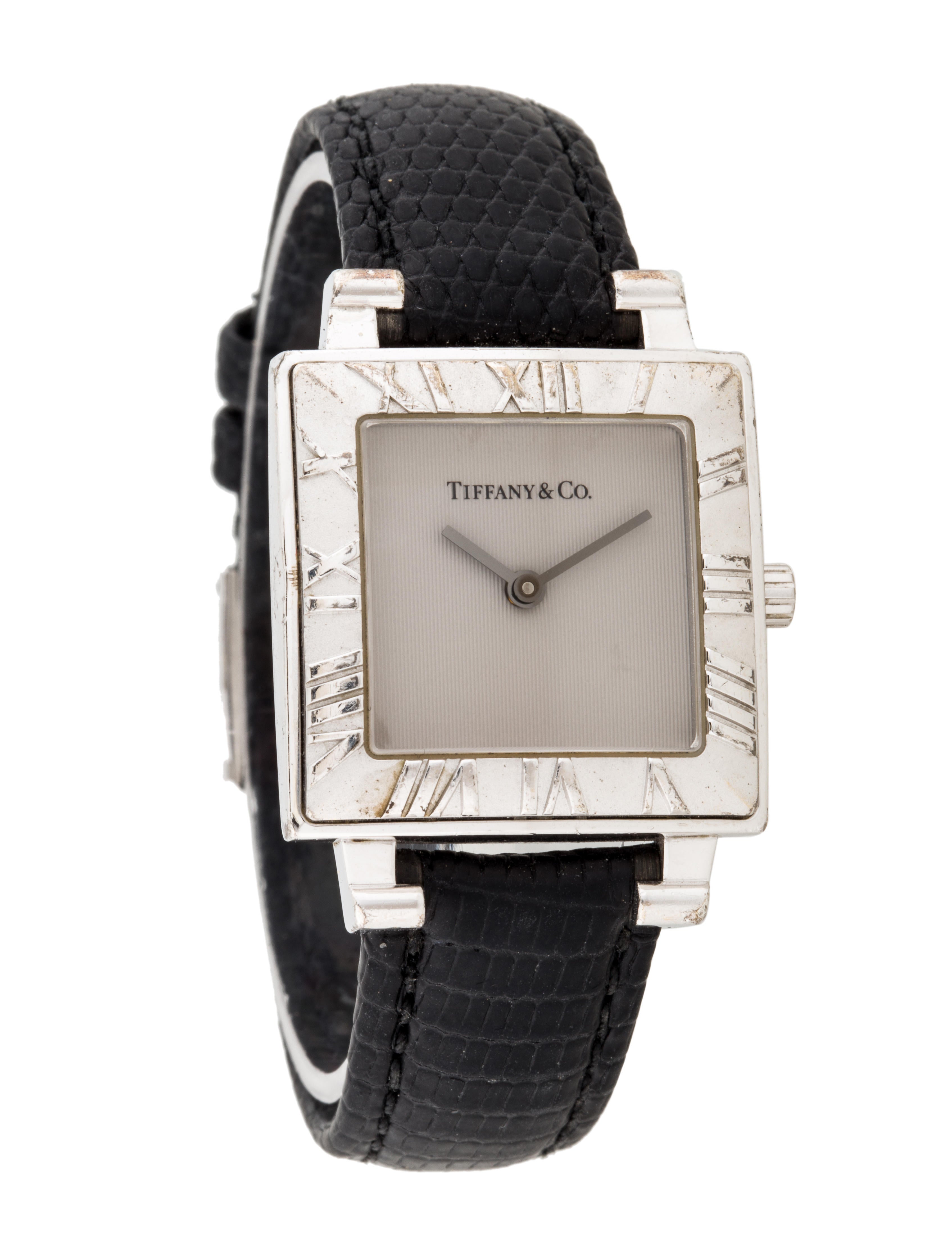Tiffany & Co. Sterling Atlas Watch Strap TIF33472 The RealReal Tiffany & Co. Sterling Atlas Watch Strap TIF33472 The RealReal