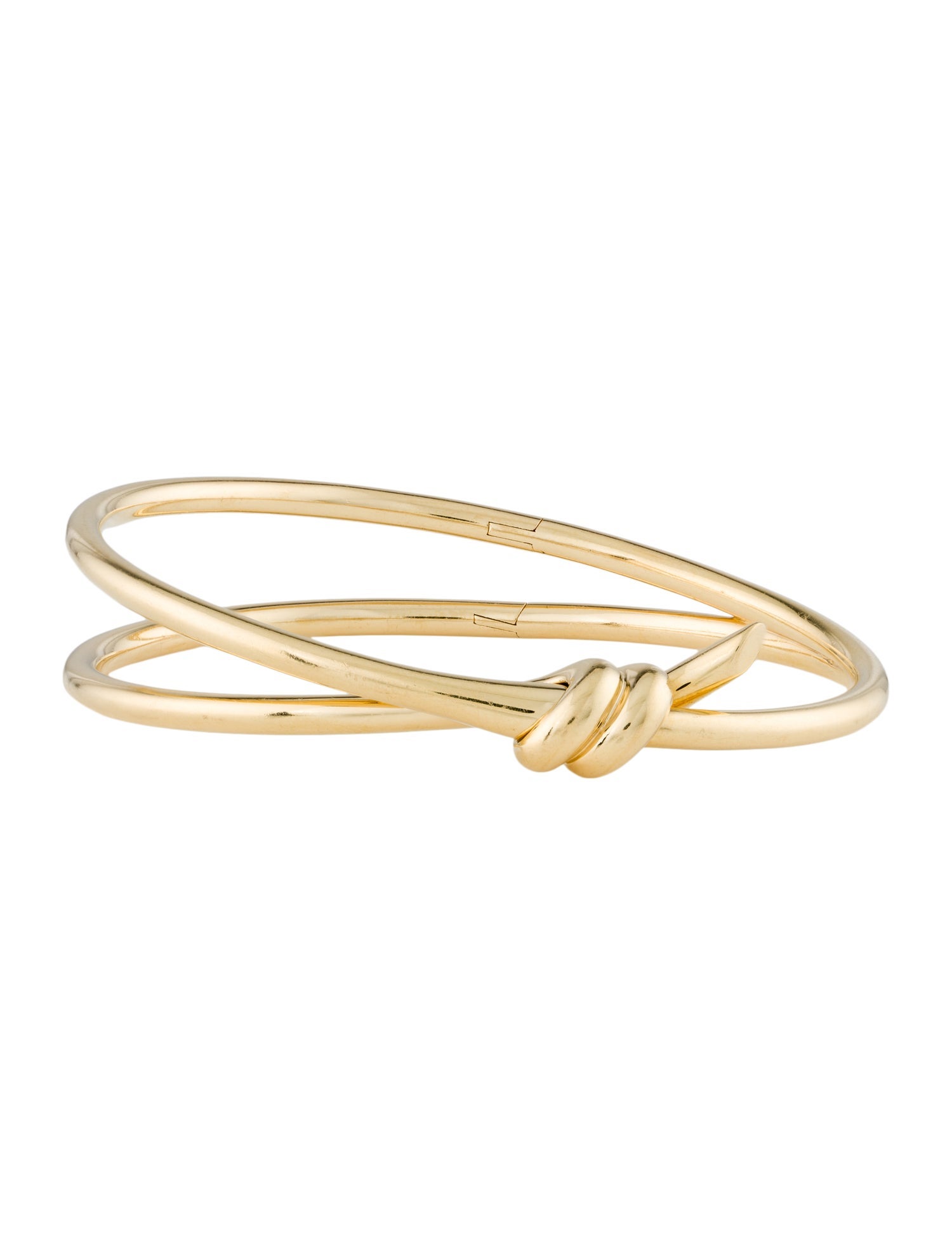 Tiffany & Co. Double Row Hinged Bangle