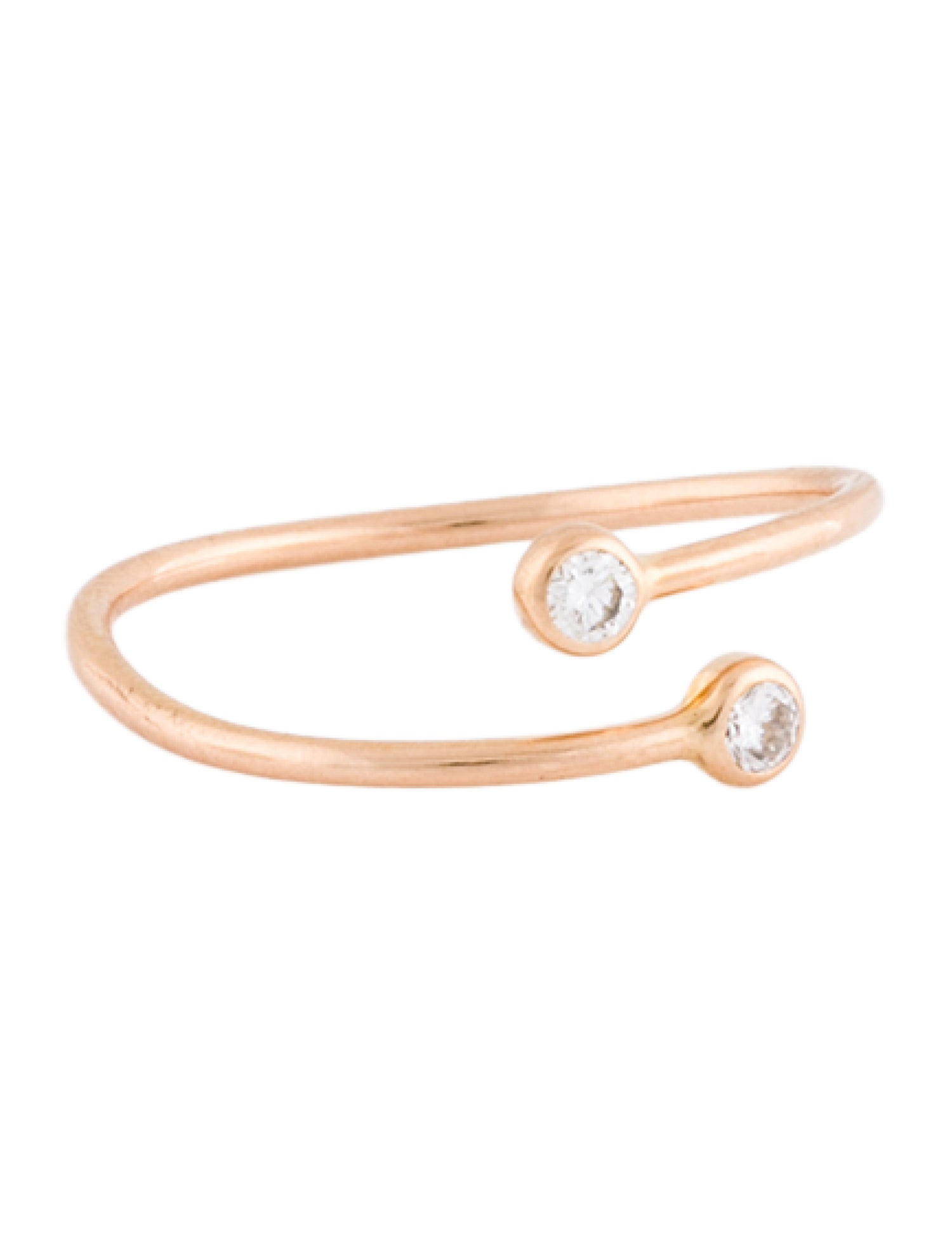 Tiffany & Co. 18K Diamond Hoop Ring