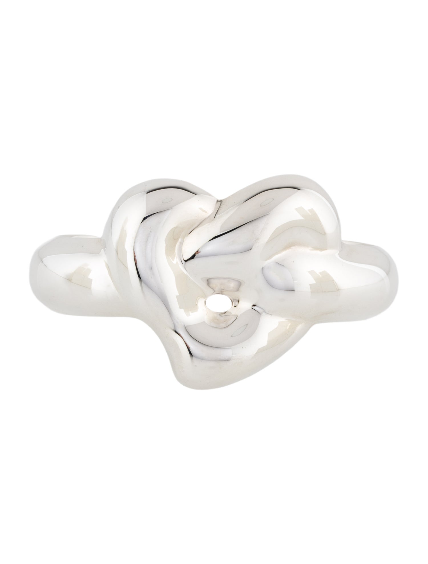 Tiffany & Co. Vintage Knotted Heart Cuff Bracelet