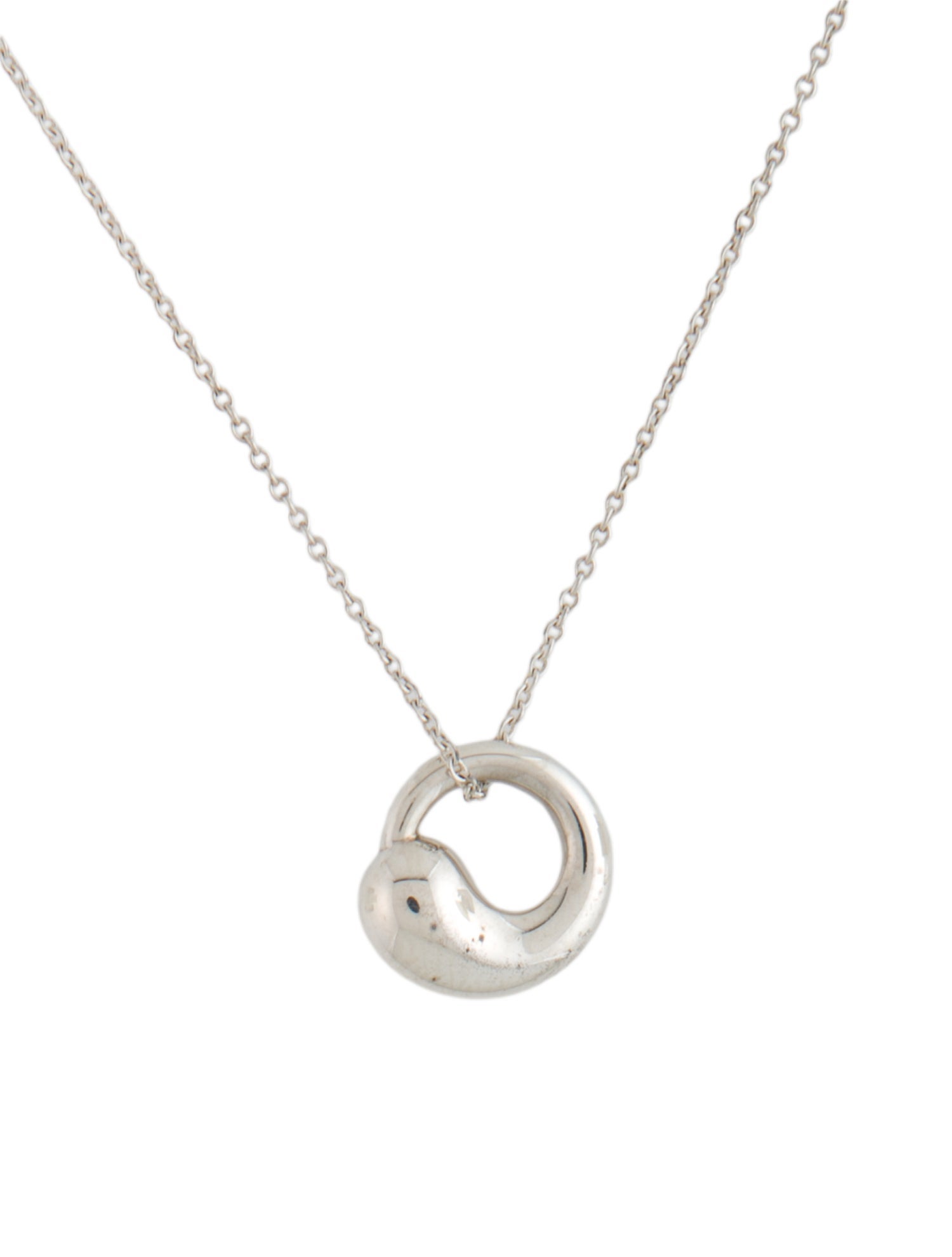 Tiffany & Co. Eternal Circle Pendant Necklace