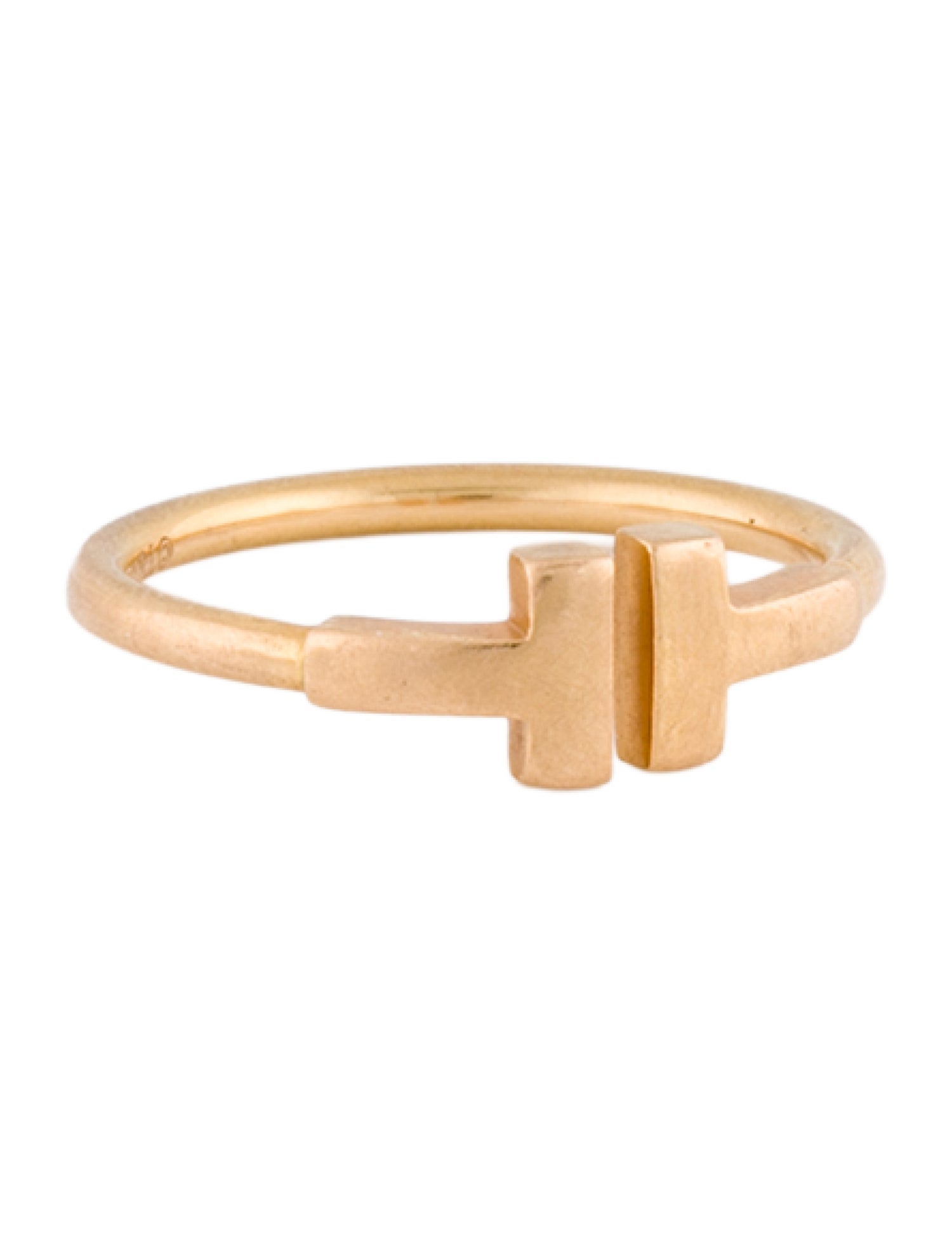 Tiffany & Co. 18K T Wire Ring