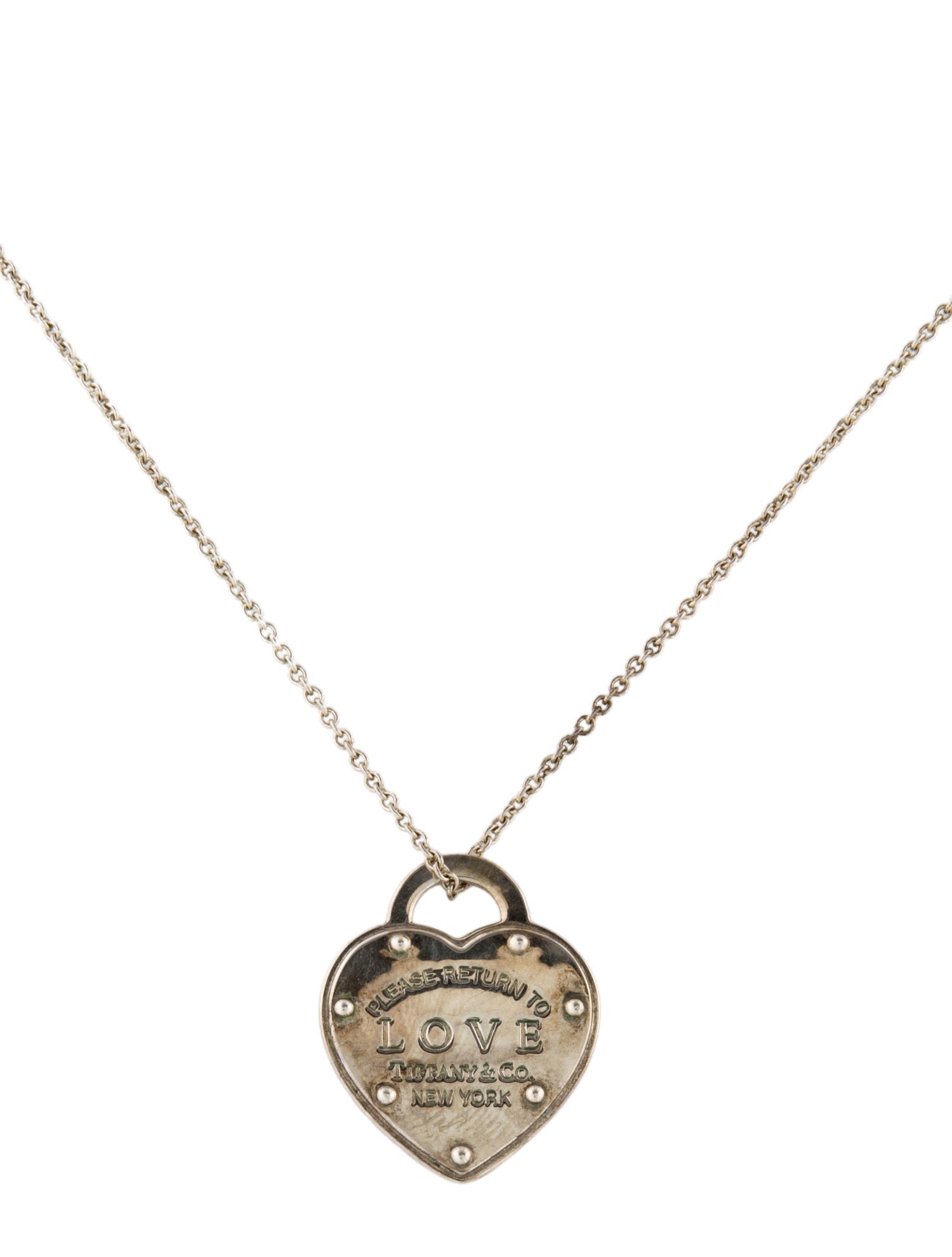 Tiffany & Co. Love Pendant Necklace