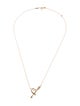 Tiffany & Co. 18K Paloma's Graffiti Heart & Arrow Pendant Necklace