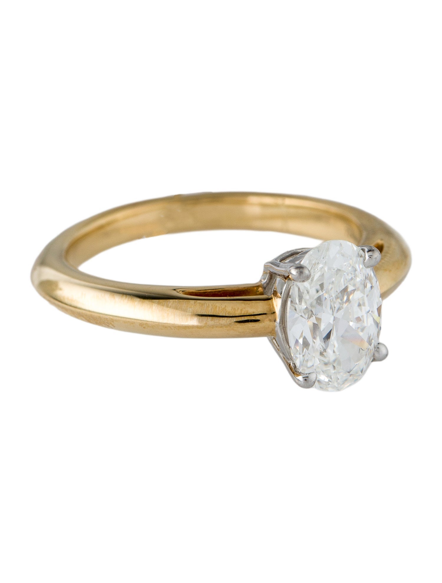 Tiffany & Co. 1.00ct Diamond Solitaire Engagement Ring