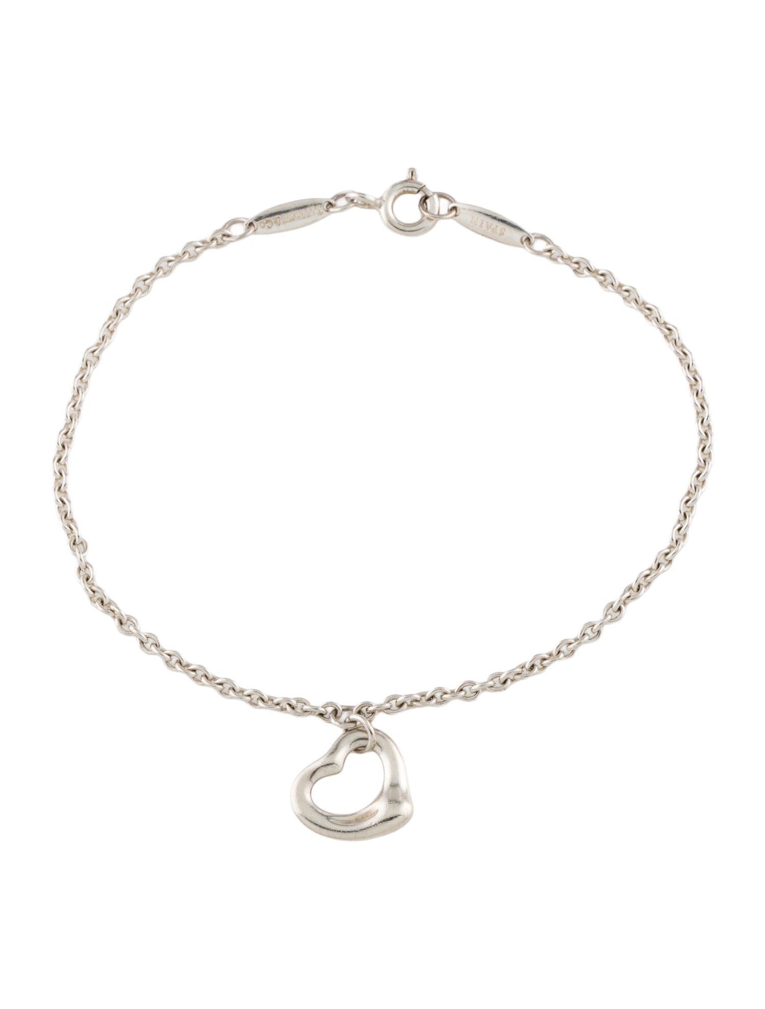 Tiffany & Co. Open Heart Bracelet, 11mm