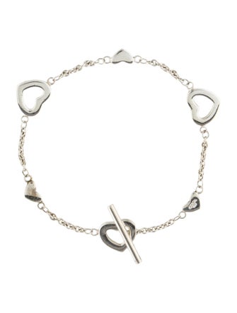 Tiffany & Co. Heart Station Toggle Bracelet