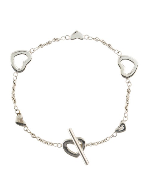 Tiffany & Co. Heart Station Toggle Bracelet