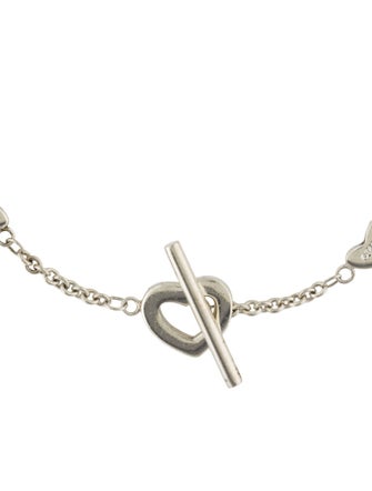 Tiffany & Co. Heart Station Toggle Bracelet