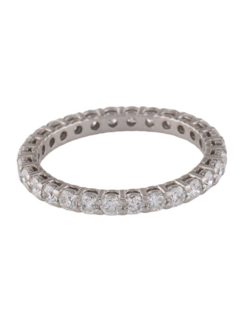 Tiffany & Co. Platinum Diamond Forever Eternity Band