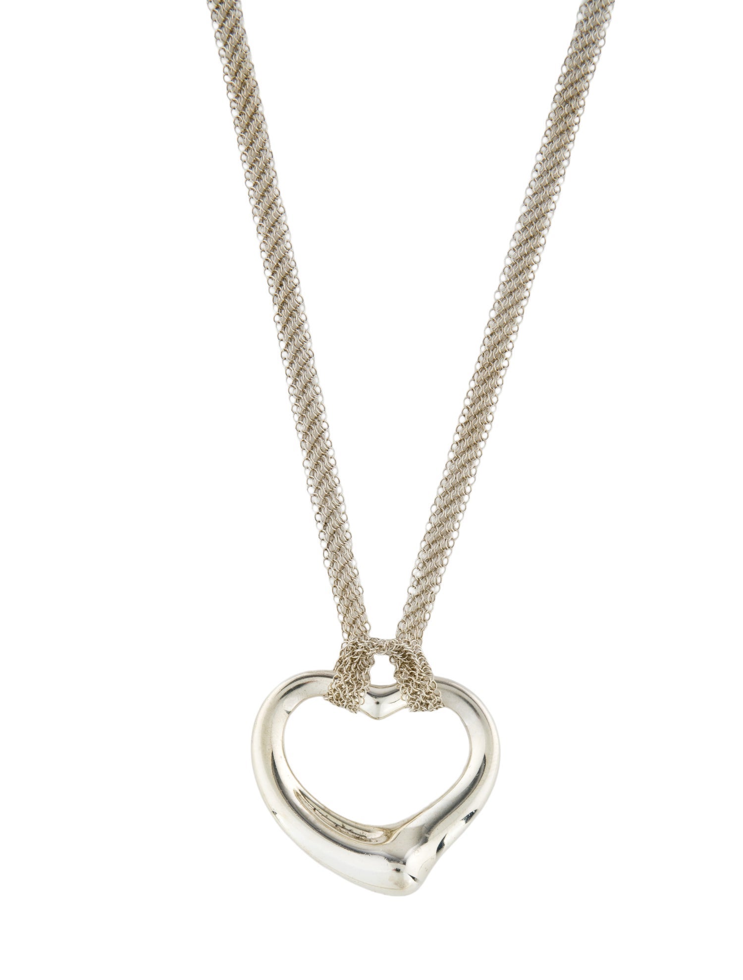 Tiffany & Co. Elsa Peretti® Open Heart Pendant Necklace