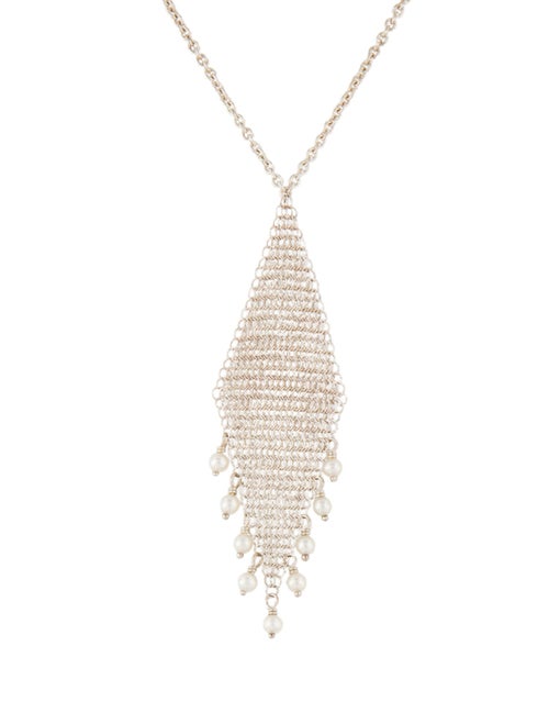 Tiffany & Co. Pearl Mesh Fringe Pendant