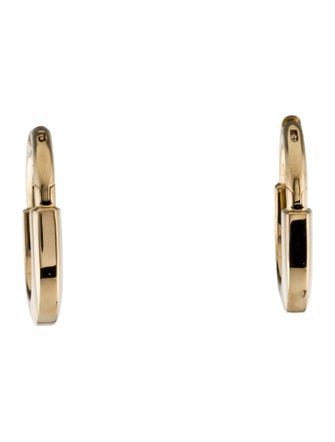 Tiffany & Co. 18K Lock Earrings