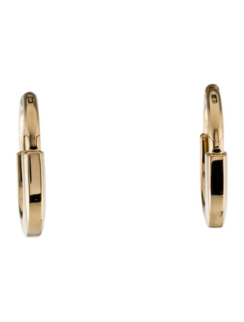 Tiffany & Co. 18K Lock Earrings