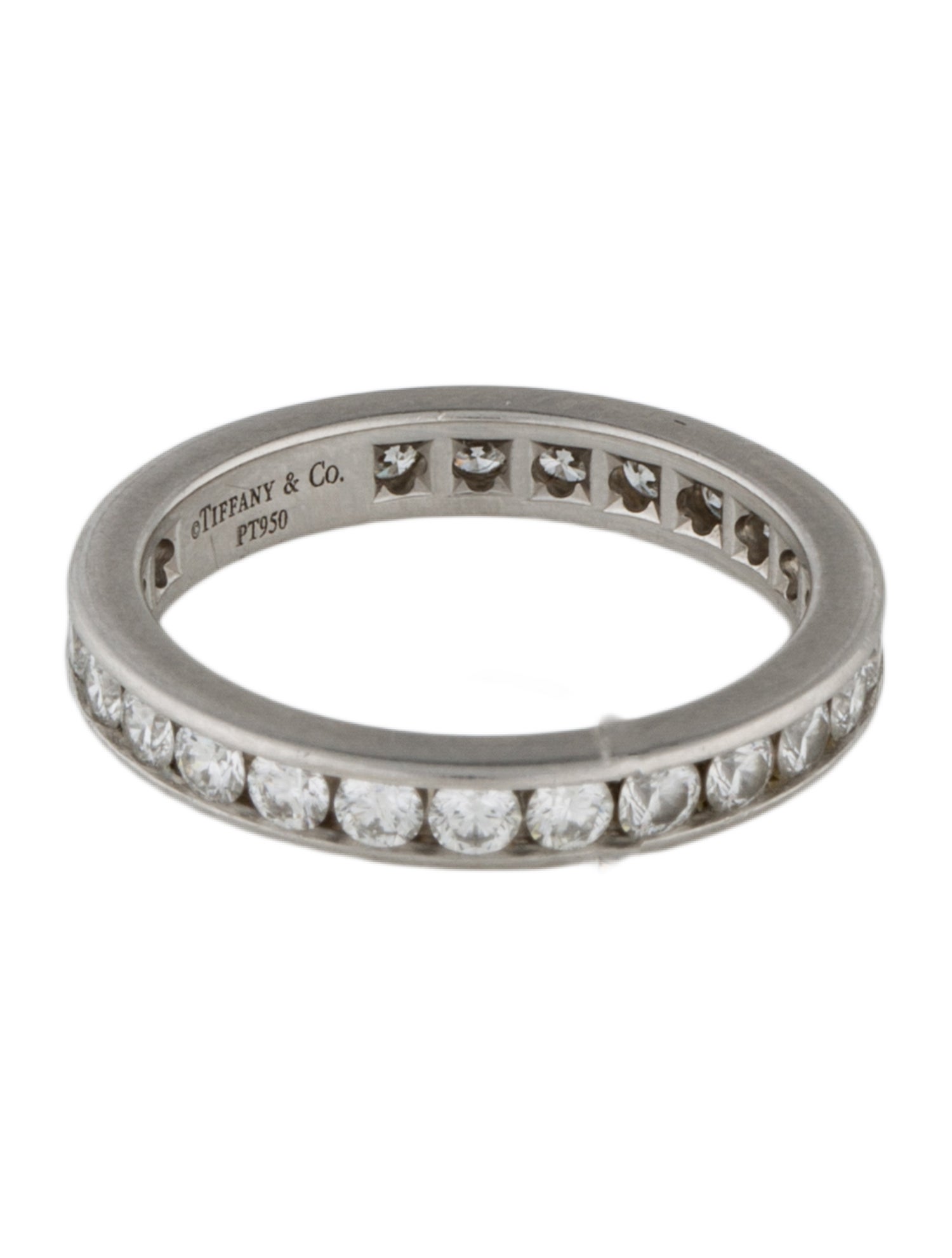 Tiffany & Co. Platinum 1.00ctw Diamond Eternity Band