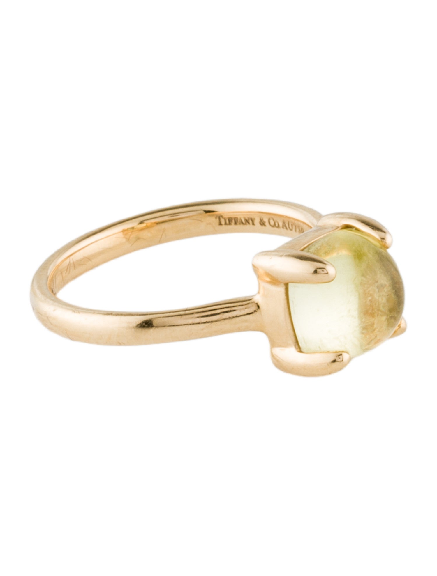 Tiffany & Co. 18K Citrine Sugar Stacks Cocktail Ring