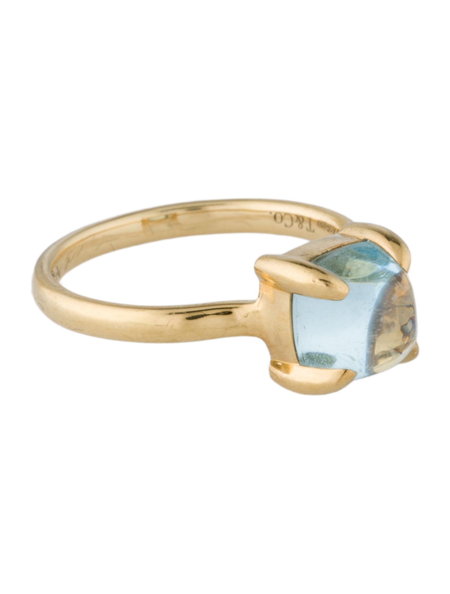 Tiffany & Co. 18K Topaz Sugar Stack Ring