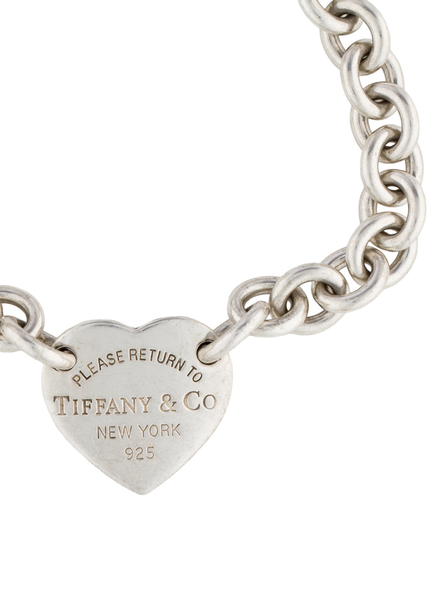 Tiffany & Co. Heart Tag Link Bracelet