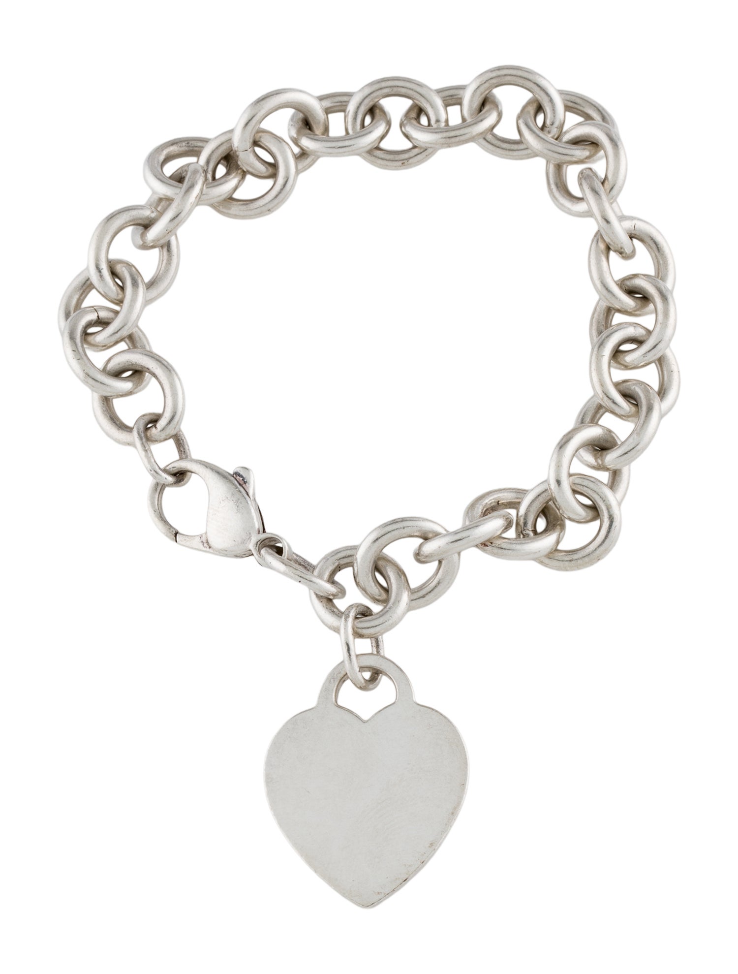 Tiffany & Co. Heart Tag Charm Bracelet