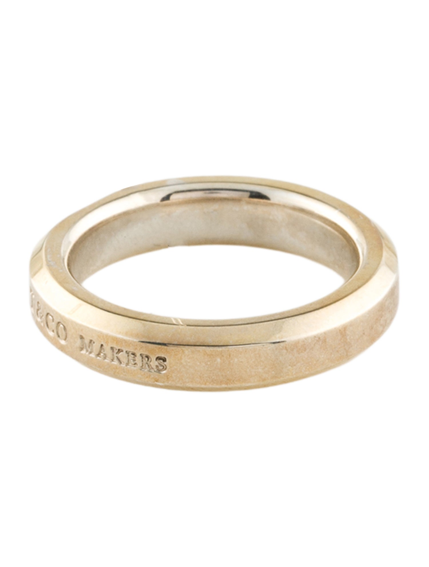 Tiffany & Co. Makers Narrow Slice Ring