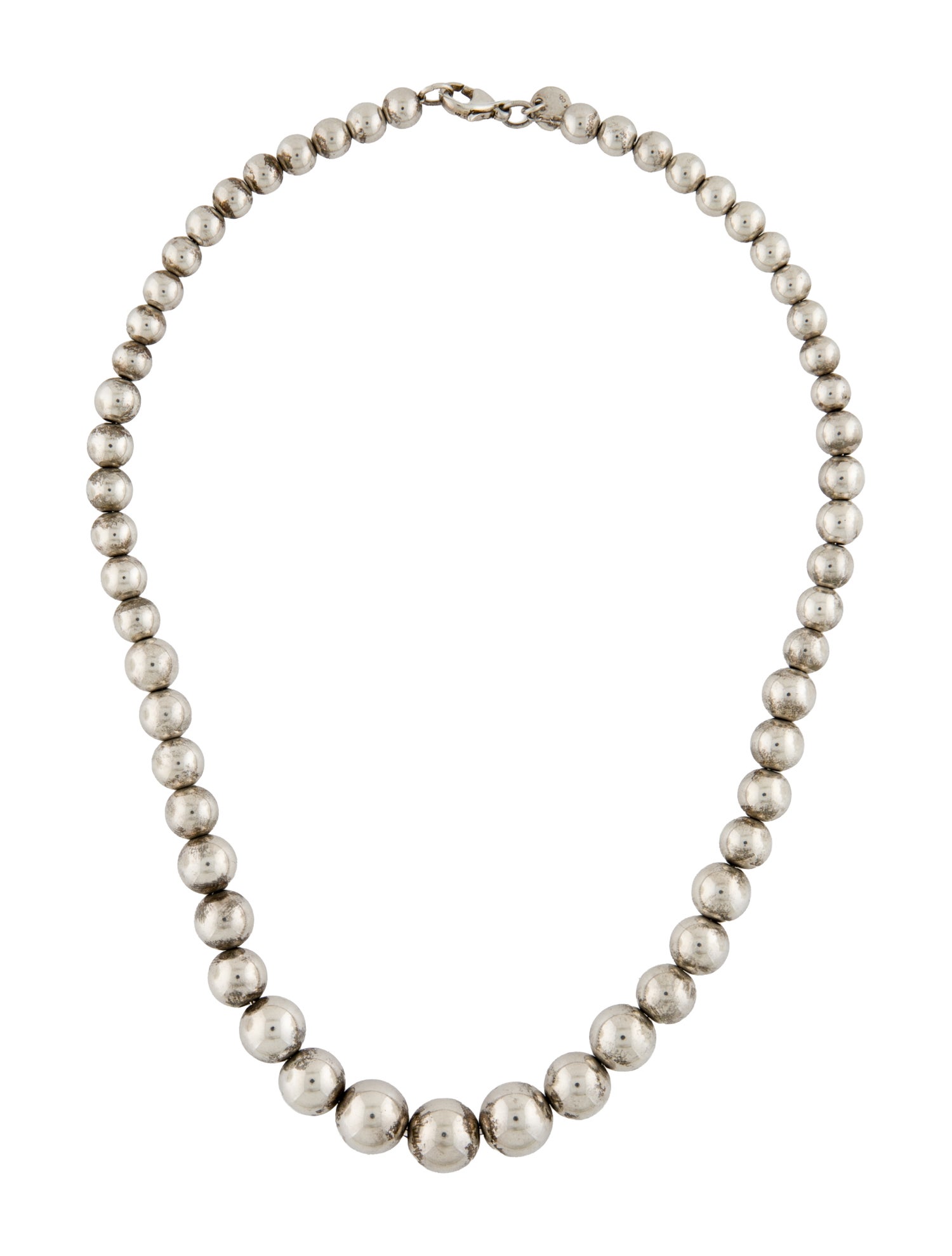 Tiffany & Co. Graduated Ball Necklace