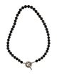Tiffany & Co. Onyx Beaded Toggle Necklace
