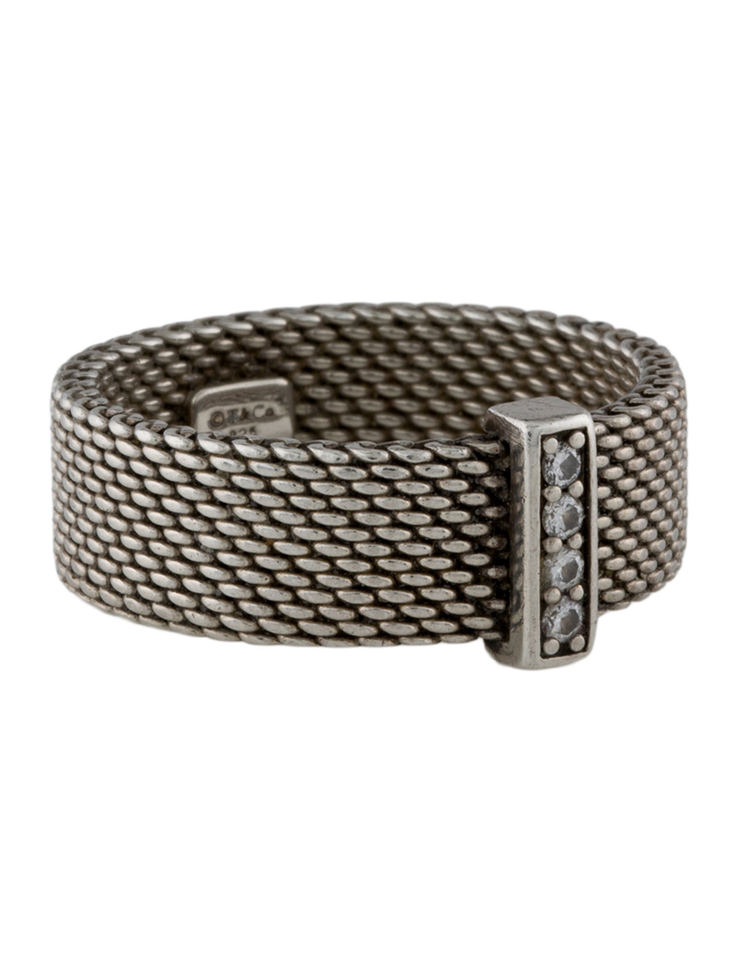 Tiffany & Co. Diamond Somerset Mesh Band