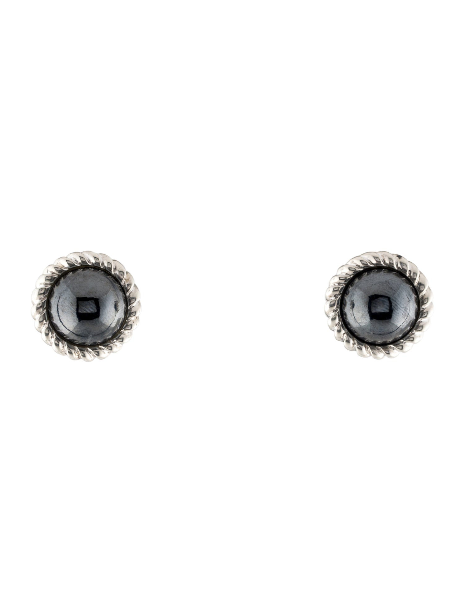 Tiffany & Co. Hematite Earclip Earrings