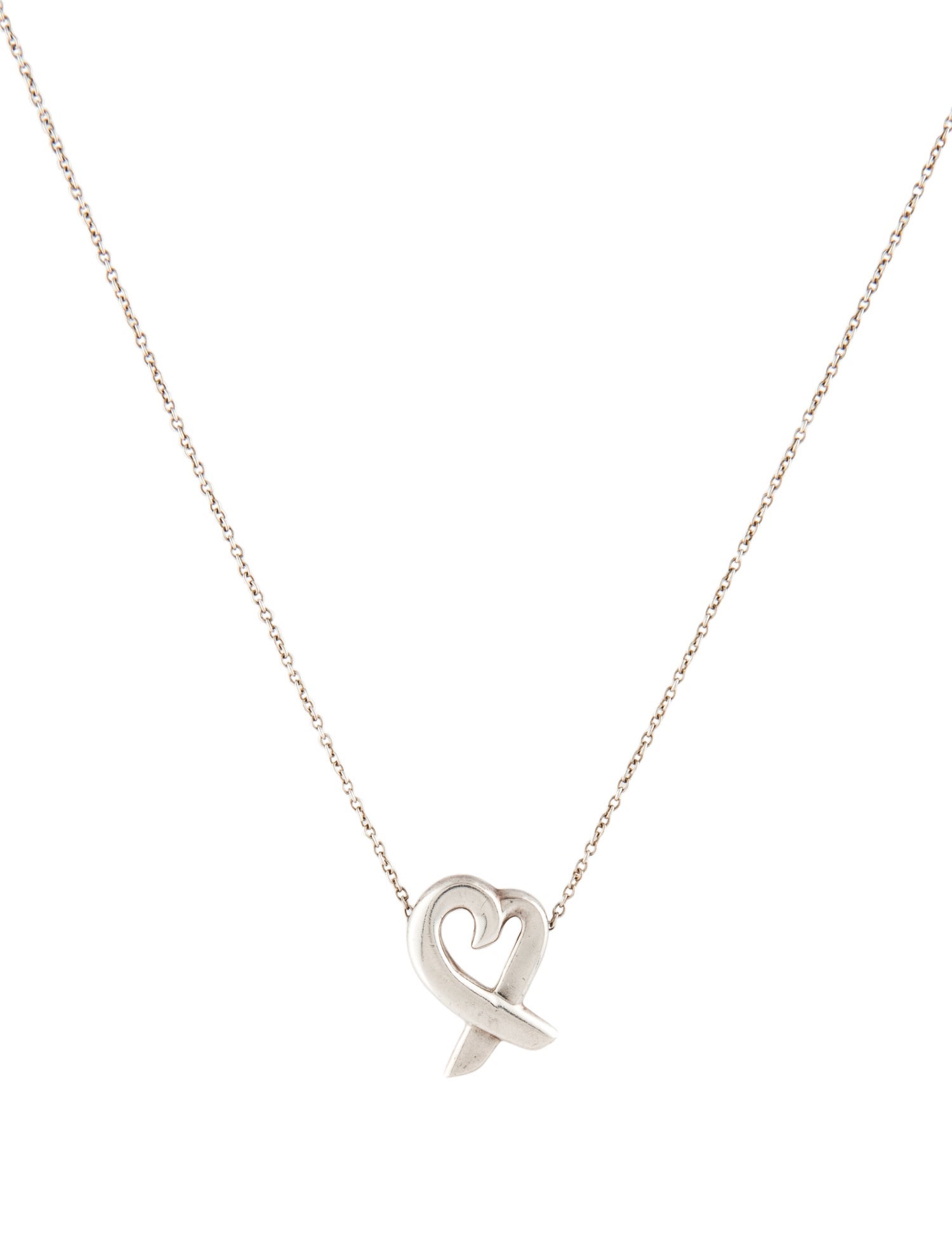 Tiffany & Co. Loving Heart Pendant Necklace