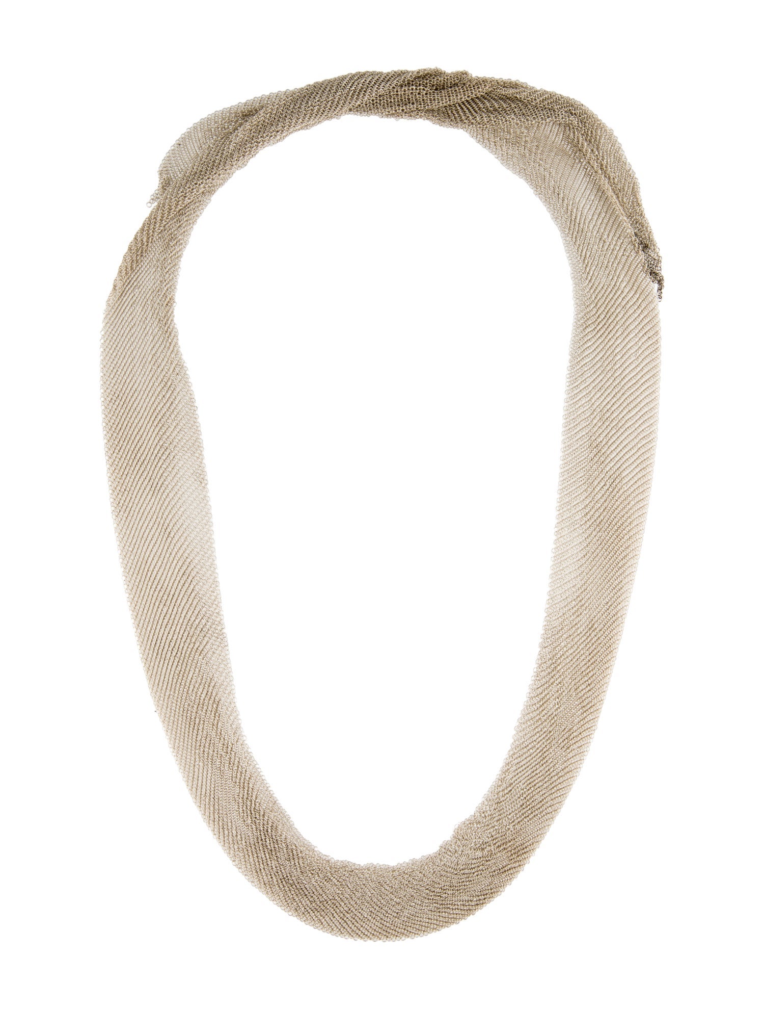 Tiffany & Co. Vintage Mesh Scarf Necklace