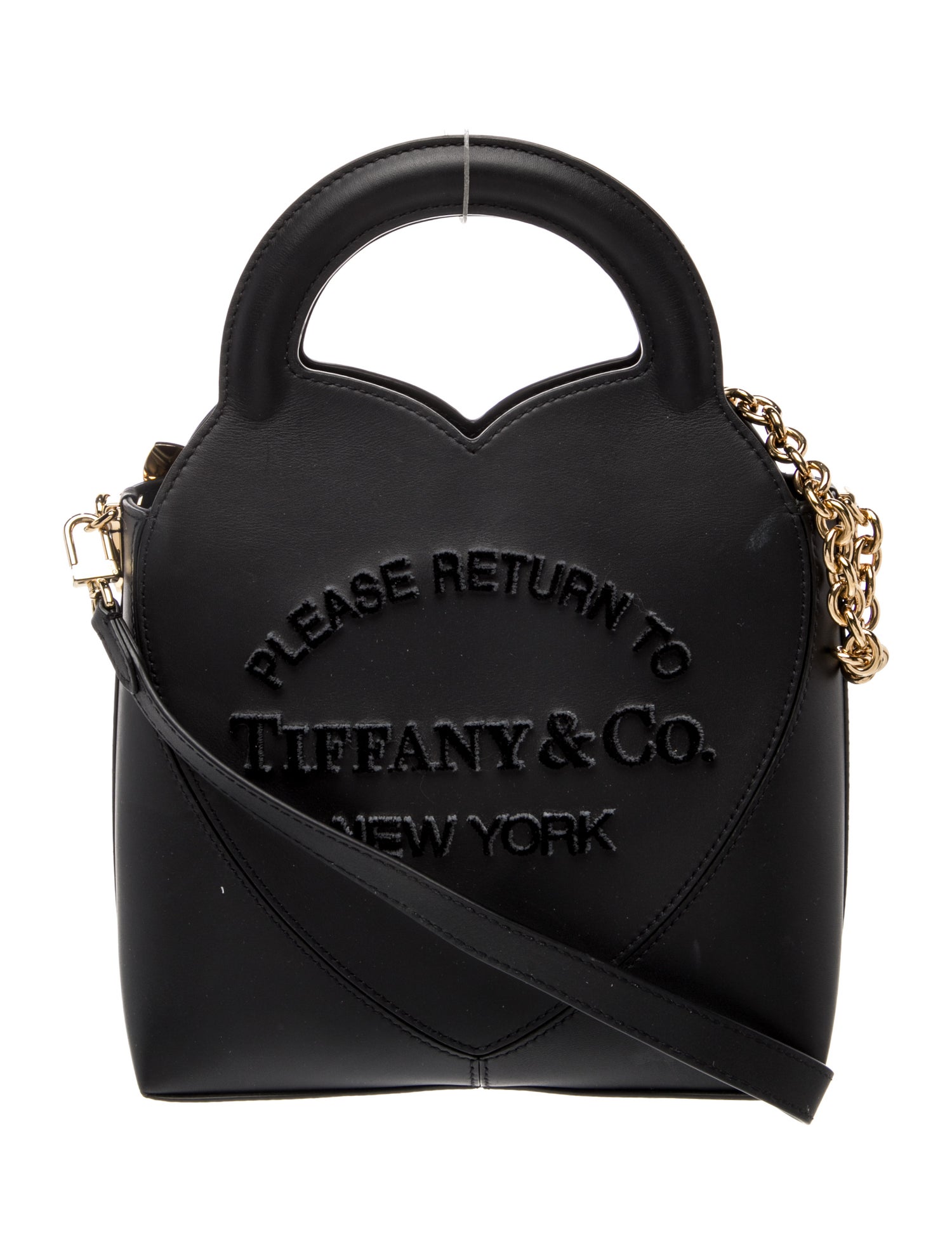 Tiffany & Co. Leather Top Handle Bag