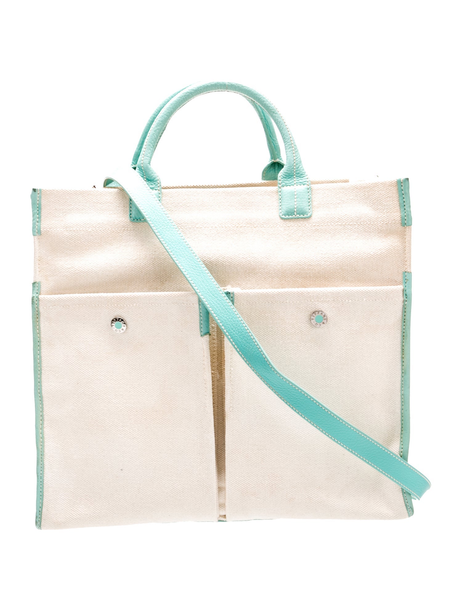 Tiffany & Co. Canvas Shoulder Bag