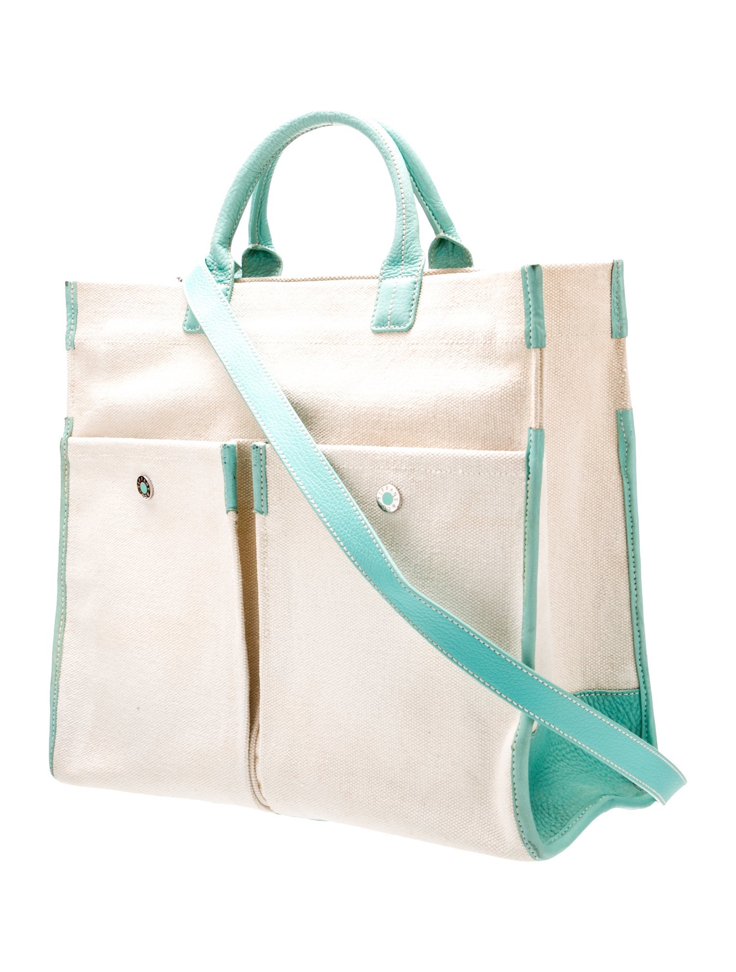 Tiffany & Co. Canvas Shoulder Bag