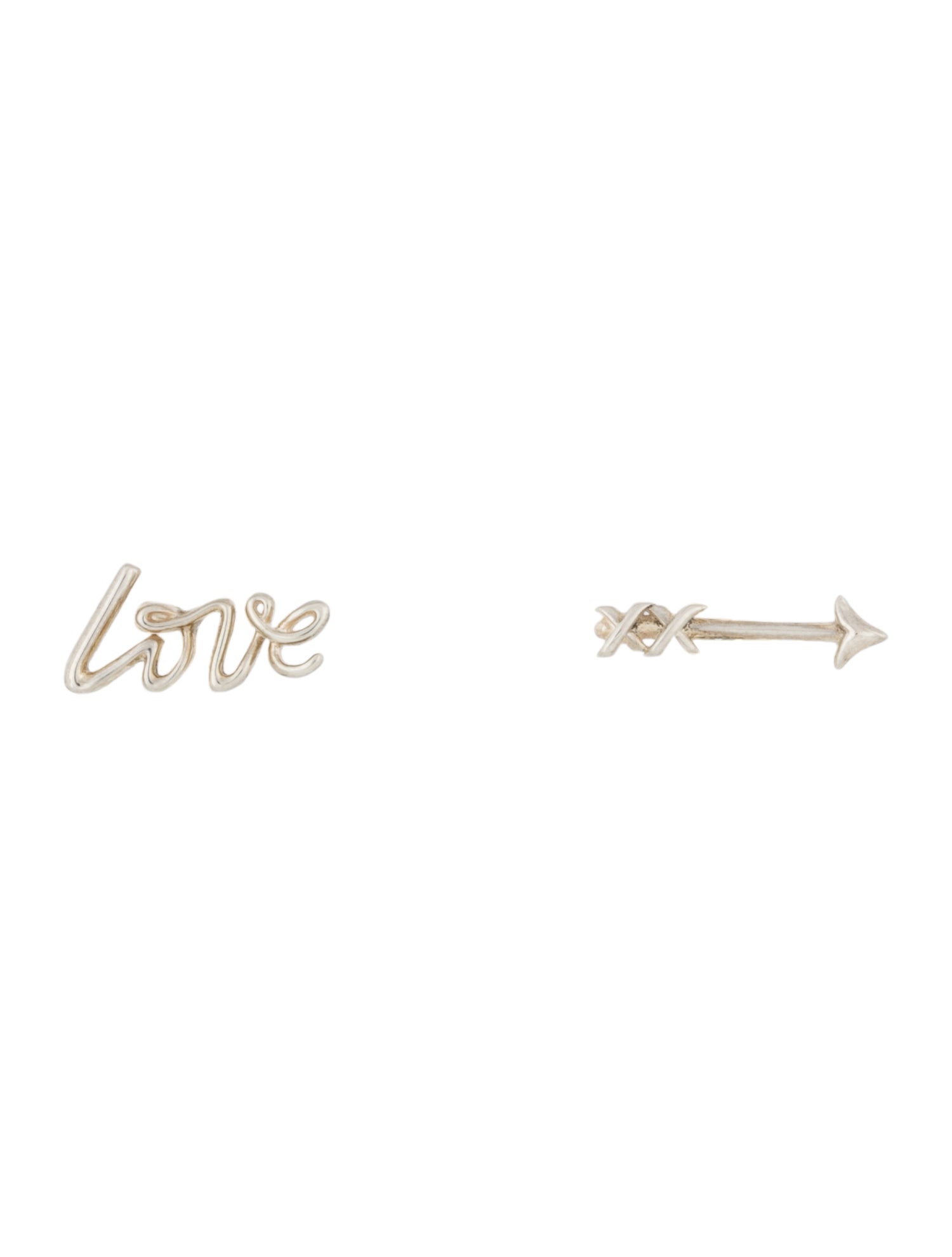 Tiffany & Co. Love & Arrow Stud Earrings